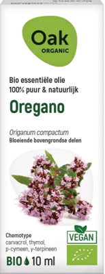 Oak Organic Oregano Olie Oak Organic Oregano Olie