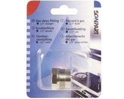 Scanpart Comfooraansluit. 1/2inch Recht