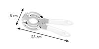 Blikopener Tescoma Presto Wit Metaal Plastic - thumbnail