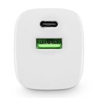 Verico Mojo 30W GaN 2 USB-oplader 30 W 1x USB-A, 1x USB-C Wit Binnen - thumbnail