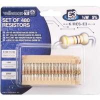 Whadda K/RES-E3 K/RES-E3 Koolfilmweerstand assortiment Axiaal bedraad 0.25 W 5 % 1 set(s) - thumbnail