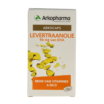 Arkocaps Levertraanolie Capsules Arkocaps Levertraanolie Capsules