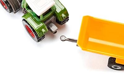 Siku Fendt tractor met keep trailer 1605 - thumbnail