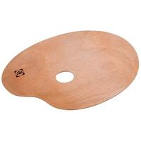 Talens Palet Hout Ovaal 25x35cm. - thumbnail