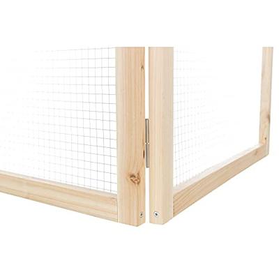 Trixie indoor ren 4 panelen hout - thumbnail