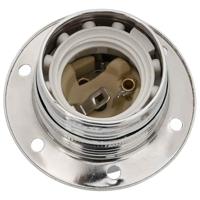 Lamphouders 2 st nikkel satijn E27 - thumbnail