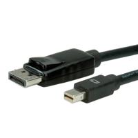 VALUE DisplayPort kabel, DP M - Mini DP M, zwart, 1 m - thumbnail