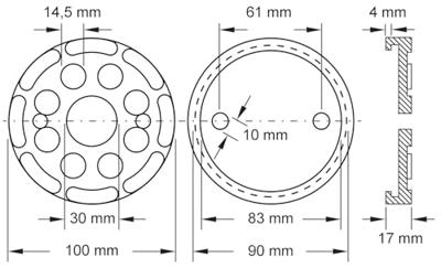 KS Tools 160.0590 Rubberen kussen