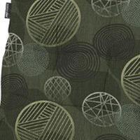 Kussen lage rug Circle groen (4 stuks) Madison - Madison - thumbnail
