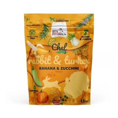 SYTA MICHA Chef konijn met kalkoen junior - droogvoer voor honden - 1.5kg