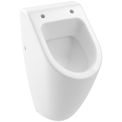 Villeroy & Boch Subway Urinoir - 28.5x53.5x31.5cm - zonder deksel - ceramic+ - stone white 751301rw