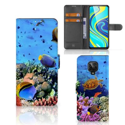 Xiaomi Redmi Note 9 Pro | Note 9S | Telefoonhoesje | Met pasjeshouder | Vissen