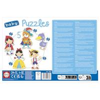 Kinderpuzzel Educa Folk Tales 5 Onderdelen - thumbnail