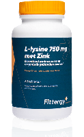 L-Lysine 750 mg met Zink - 60 tabletten - thumbnail
