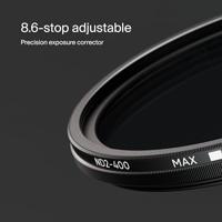Urth 39mm ND2 400 (1 8.6 Stop) Variable ND Lens Filter - thumbnail