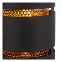 Lucide ROSAS - Tafellamp - Ø 16 cm - 1xE27 - Zwart - thumbnail