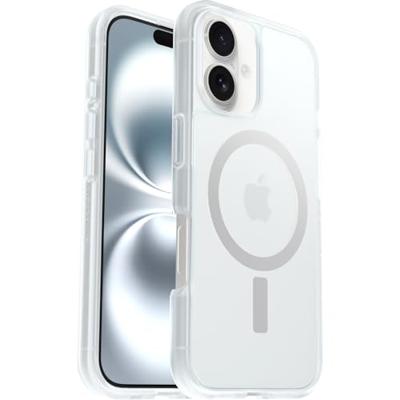Otterbox React Backcover Apple iPhone 16 Transparant Inductieve lading, MagSafe compatible
