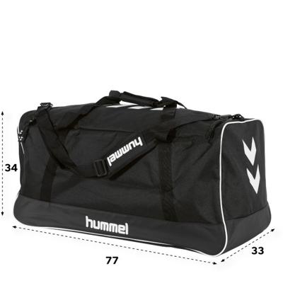 hummel Team Elite II Voetbaltas Zwart Wit