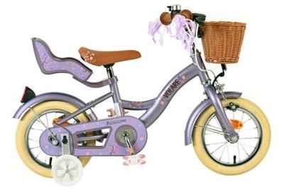 Volare blossom kinderfiets - meisjes - 12 inch - paars