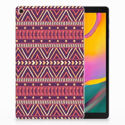 Samsung Galaxy Tab A 10.1 (2019) Hippe Hoes Aztec Paars