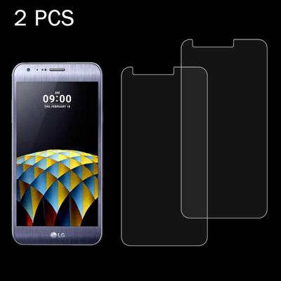 2 stuks voor LG X Cam 0 26 mm 9H oppervlaktehardheid 2.5D explosieveilige gehard glas scherm Film 2 stuks voor LG X Cam 0 26 mm 9H oppervlaktehardheid 2.5D explosieveilige gehard glas scherm Film