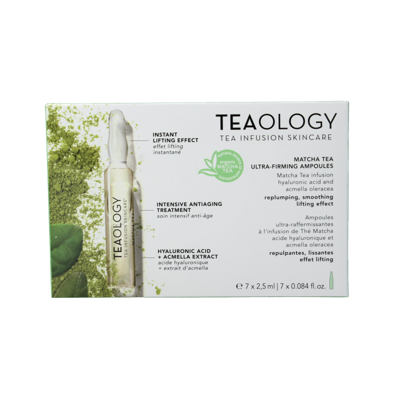 Teaology Matcha tea ultra firming ampoules 7 Stuks Teaology Matcha tea ultra firming ampoules 7 Stuks