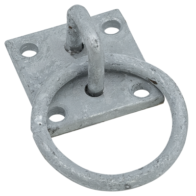 Waelbers Aanlegring zwaar model 70x70x6mm, thermisch verzinkt (FV) - 5 Stuk(s) - 032313.02