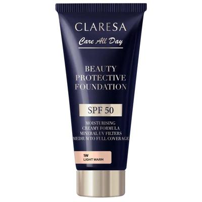 Claresa beauty protective foundation spf 50 1w light warm 30ml Claresa beauty protective foundation spf 50 1w light warm 30ml