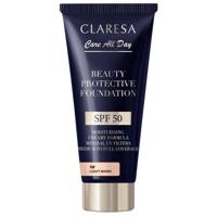 Claresa beauty protective foundation spf 50 1w light warm 30ml - thumbnail