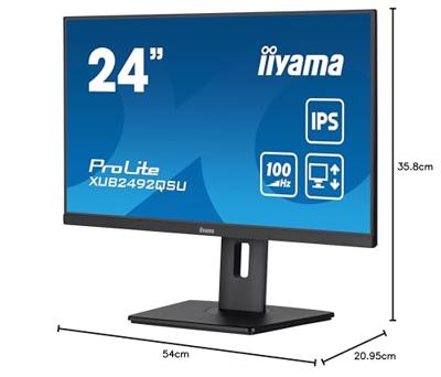 Iiyama ProLite XUB2492QSU-B1 monitor - thumbnail