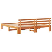 Bedframe Wasbruin 200 x 200 cm Massief grenenhout - thumbnail