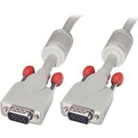 Line-VGA-kabel M/M, lichtgrijs, 3 m - thumbnail