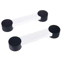 Konig & Meyer 18827 stage piano ondersteuning voor Omega statief (pure white) - thumbnail