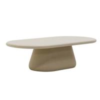 DÉJA Living - Salontafel Composiet Beige - 140x65x39cm - Riva - thumbnail