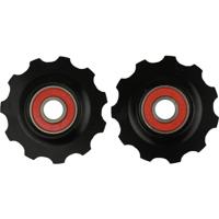 VWP set derailleurwieltjes 11t. pul-110 ceramic lagers - thumbnail