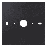 In-lite Afdek- montageplaatEVO WALL MOUNT DARK 100-230V voor EVO WALL - 10704400 - thumbnail