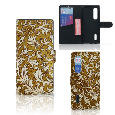 Wallet Case OPPO Find X2 Pro Barok Goud Wallet Case OPPO Find X2 Pro Barok Goud