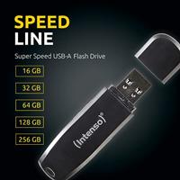 Intenso Speed Line USB flash drive 128 GB USB Type-A 3.2 Gen 1 (3.1 Gen 1) Zwart - thumbnail