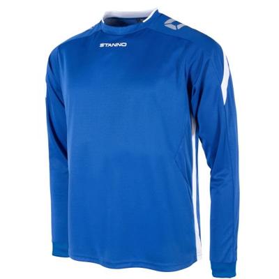 Stanno 411003 Drive Match Shirt LS - Royal-White - M