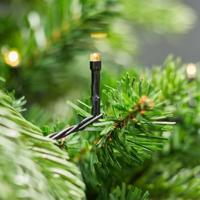 Nedis Decoratieve Verlichting | Koord | 96 LED's | Warm Wit | 7.20 m | Binnen & Buiten | Batterij Gevoed CLBO96 - thumbnail
