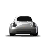 Baghera Speelgoedauto Porsche 911 Zilver - thumbnail