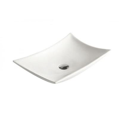 Opbouw Wastafel Best Design Raaf 56x37x10,5 cm Keramisch Hoogglans Wit