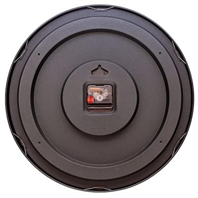 NeXtime ne-3235zw wandklok glamour ø40 metaal zwart