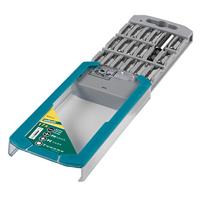 Wolfcraft Bit-cassette | Sleuf/kruiskop (PH/PZ) / TORX® (T) | 17-delig | 1 set - 8633000 - thumbnail