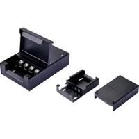 VALUE Wandbehuizing voor 4x Keystones, zwart - thumbnail