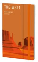 Stifflex Notitieboek Monument Valley 13 X 21 Cm Papier Oranje - thumbnail