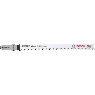Bosch Accessoires Expert 'Wood 2-side clean' T 308 BP decoupeerzaagblad 3-delig - 1 stuk(s) - 2608900557 Bosch Accessoires Expert 'Wood 2-side clean' T 308 BP decoupeerzaagblad 3-delig - 1 stuk(s) - 2608900557