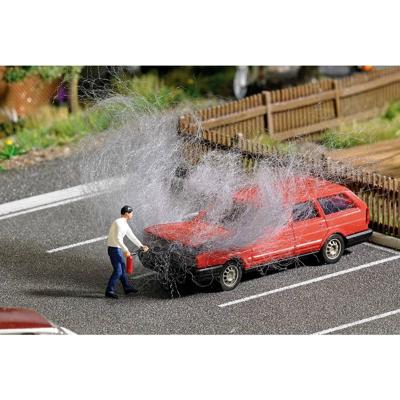 Busch 7881 H0 Auto Volkswagen Passat motorbrand met figuur