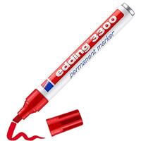 Edding permanent marker e-3300 rood - thumbnail