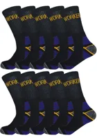 Gianvaglia 10-pak werksokken heren - 102 - Multipack stevige werksokken - Voordeelverpakking - thumbnail